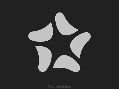 Starfish abstract clean design geometric logo logodesigner logomark minimal minimalism modern