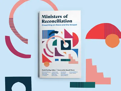 Ministers of Reconciliation book cover christian collage cross dsgnhavn gospel lexham press ministers modernism papercut race reconciliation