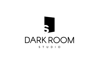 Dark Room Studii illustrator logo logodesign