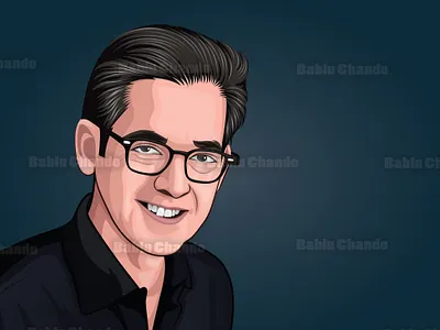 Cartoon portrait / Vector portrait for a Team avatar caricature cartoon character digital painting digitalart illustration portrait vector vector portrait