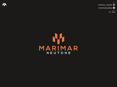 MARIMAR NEUTONE app branding design icon illustration letter logo minimal ui vector