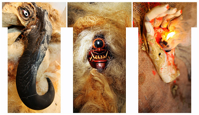 Particular moments installation art photography