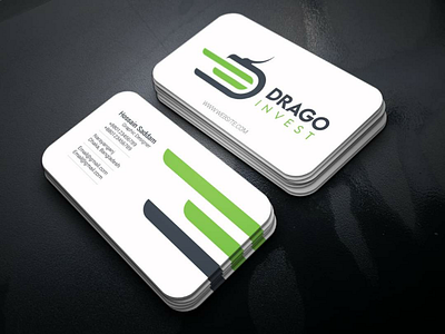 Business Card Design branding business card. illustrator typography