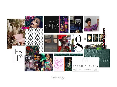 Moodboard for Vocal Culture Garden brand design branding ethnic logo moodboard stylescape vibeboard