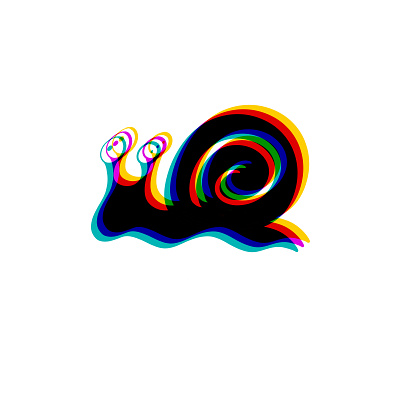 Snail animal cartoon color comic cool cute design funny illustration ink