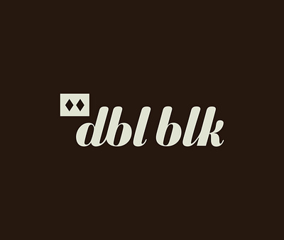 Cold Brew Coffee Branding - DBL BLK brand identity branding cocktail coffee denver design logo logo design logotype type design typography vector
