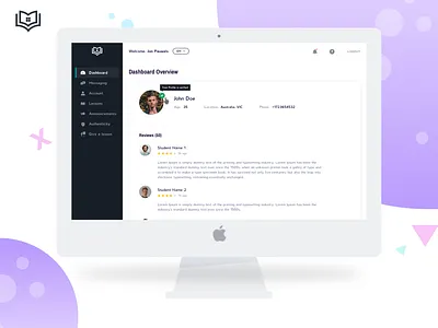 Dashboard Overview Concept