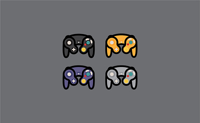 Controller button controller design fun game gameboy gamecube handheld illustration illustrator lineart mario nintendo pixel pixel art retro vector vector illustration videogames zelda