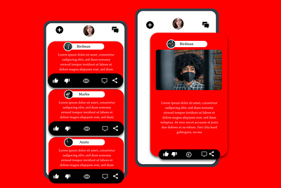 Do You Like RED? @daily ui app app design design graphicdesign illustration ui userexperience userinterface userinterfaces ux xd