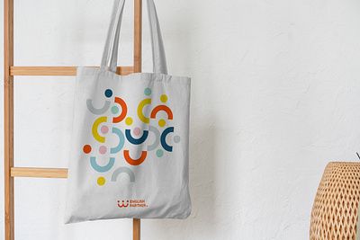 Partner Education Tote bag branding dark design education educational logo logo designer technology logo visual identity 品牌设计 教育 设计