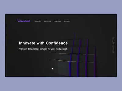 Interaction Design 3d design interaction landing page motion technology web gl