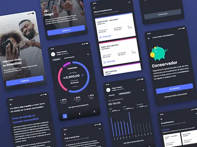 investment app exploration app app concept finance fintech invest investing investments product design ui ux