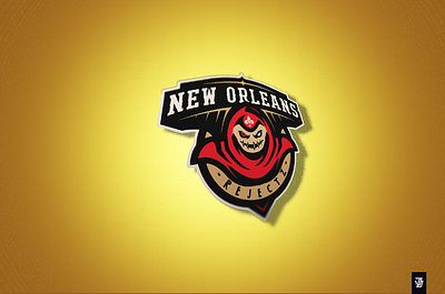 New Orleans Rejectz character design doll esports evil graphic illustration logo mascot nba2k vector voodoo