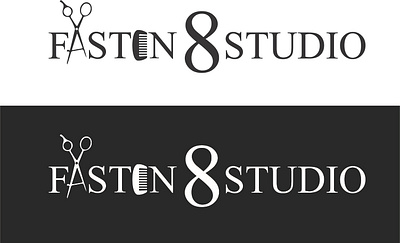 Fasten 8 Studio brand design branding icon illustraion logo logo design minimal