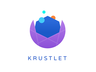 krustlet logo branding deislabs kubernetes logo rust wasm web assembly