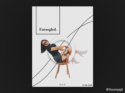 Entangled - Poster Design design designfeed dribbble dribbble best shot graphic design graphicdesign graphics layout layoutdesign minimal minimalism minimalist minimalistic poster poster a day poster design posterdesign posters print design whitespace