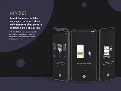 MUSEI - Museum Mobile Ticketing App mobile app nitishmurthy user experience user interface