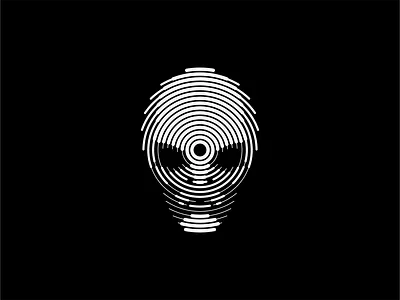 Alien alien aliens branding design geometric identity illustration line lines logo mark scratchboard space symbol vector