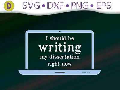 I should be writing my dissertation right now design illustration