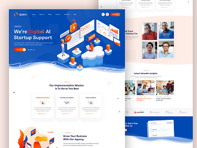 AI Statup Home ai artificial intelligence chatbot computervision dailyui digital machinelearning ml saas seo startups uiux