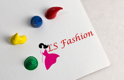 Logo For LS Fashion | SR Graphics Point | creative creative logo custom logo logo logodesign minimal minimalist srgraphicspoint
