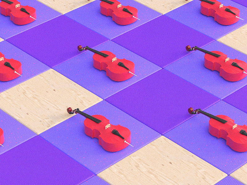 Opening Titles - Jazz Fest Series 3d 3d animation after affects animation cinema 4d jazz jazz festival motion design motion graphics redshift3d