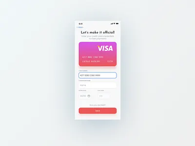 Daily UI #002 | Credit Card Checkout app app ui daily ui dailyui dailyui 002 human interface ui ux uxui