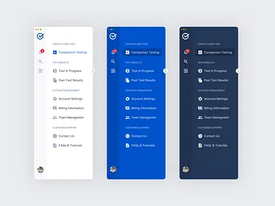 Menu navigation animation app dashboard design interface ui uidesign uiux ux web