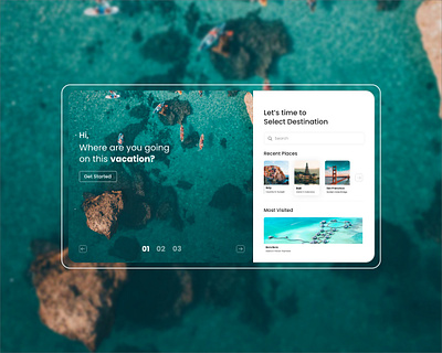 Travel Services - Web page Design adobexd app design figma minimal design travel travel agency travel app travel website travelling trip ui ui design ux design web site