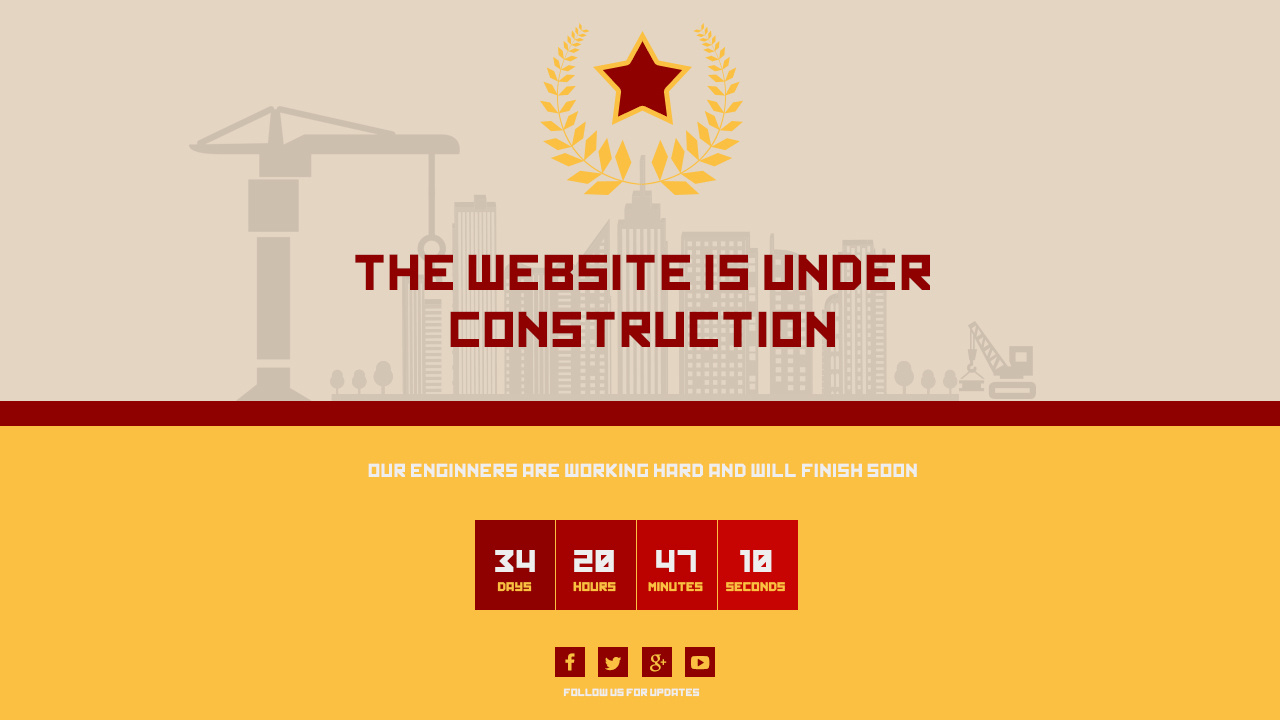 Example of Clean Modern Website Design