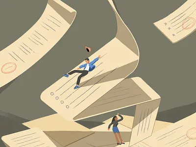 纸山 design illustration