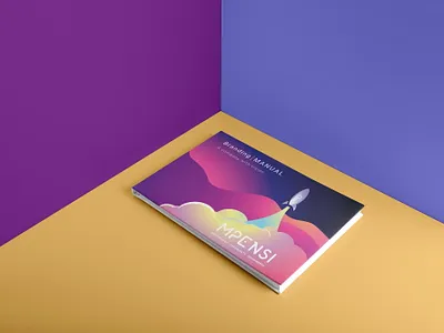 Mpensi Brand Book brand identity brandbook brandguide branding identity brochure design colorful design logo modern spaceship unique vibrant