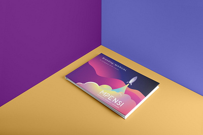 Mpensi Brand Book brand identity brandbook brandguide branding identity brochure design colorful design logo modern spaceship unique vibrant