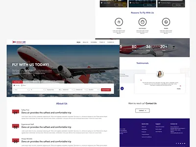 Dana Air design figma icon typography