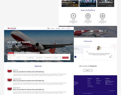 Dana Air design figma icon typography