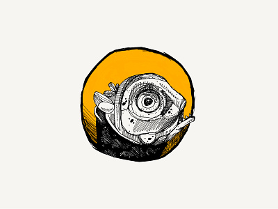 Bts 2d art character clean concept design digital art drawing flat illustration ink minimal monster