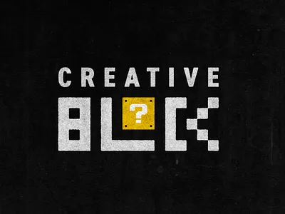 Creative Block creative block design illustration mario texture true grit texture supply vector