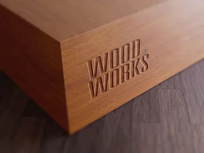 WoodWorks® Wordmark branding custom type interior architecture karpainter carpenter logo design logotype logotype designer minimalist modern logo type typogaphy wood wood logo wood works woodcut wooden woods woodworking woodworking logo wordmark