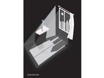 An isometric illustration animation art blackandwhite branding design fanart flat graphicdesign graphics illustration illustrations illustrator isometric art isometric design isometric illustration isometry logo minimal vector vector art