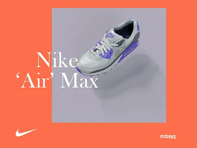 Nike ‘Air’ Max 3d artist c4d c4dart cinema 4d cinema4d houdini illustration nike nike air max nikeair nikeairmax poster surreal type typography web
