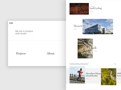 Kodo Creative Web Studio experience marketing site ui ux web web design agency web development webdesign website