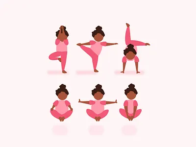 Yoga Poses 1 attire character child costume girl illustration mascot outfit pink yoga for kids yogi