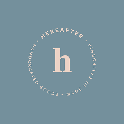 Hereafter Circle Logo art direction branding design graphic design logo los angeles orange county