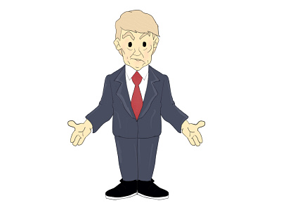 Donald trump 1 caricature cartooning design donald trump illustration