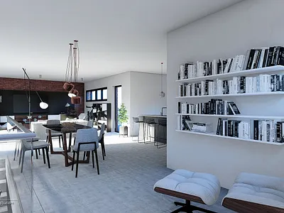 LUXURY MODERN VILLAS - interiors 3d architecture design interior villa visualization