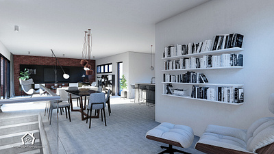 LUXURY MODERN VILLAS - interiors 3d architecture design interior villa visualization