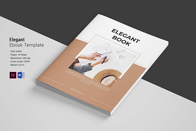 Ebook Template coaches ebook course content ebook ebook template ecourse workbook elegant book ms word multipurpose book photoshop template psd