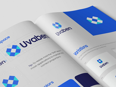 Uvaben Brand Guidelines brand brand agency brand book brand guide brand guidelines brand identity brand manual brand style brandbook branding guideline identity logo logo design logotype styleguide typography visual identity