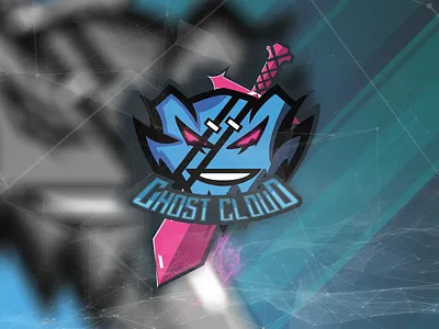 GHOST CLOUD esportlogo esports logo forsale illustration logo logo design mascot mascot logo twitch logo youtube