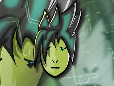 Anime Style esportlogo esports logo for sale illustration logo logo design mascot mascot logo twitch logo youtube